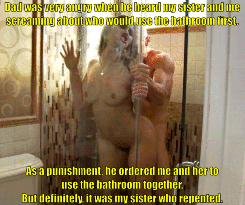 Sister Shower Captions Porn - After That Day, She Always Lets Me Use The Shower First-ever. | PornGif.co