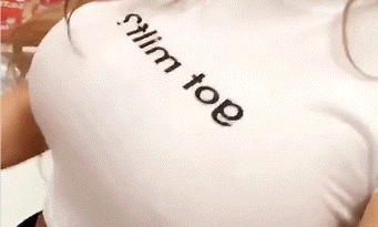 t-shirt-hiked-exposing-jugs