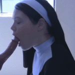 nun-on-her-knees-deepthroating-dick