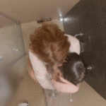 ginger-loving-smooching-in-douche