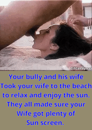 my-bullys-wifey-truly-despises-my-wifey-has-her-drowned-in-sand-fellating-dicks-she-makes-sure-she-is-treated-the-the-superslut-they-made-her.
