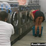 katie-morgan-not-clad-in-panties-under-her-miniskirt-at-laundromat